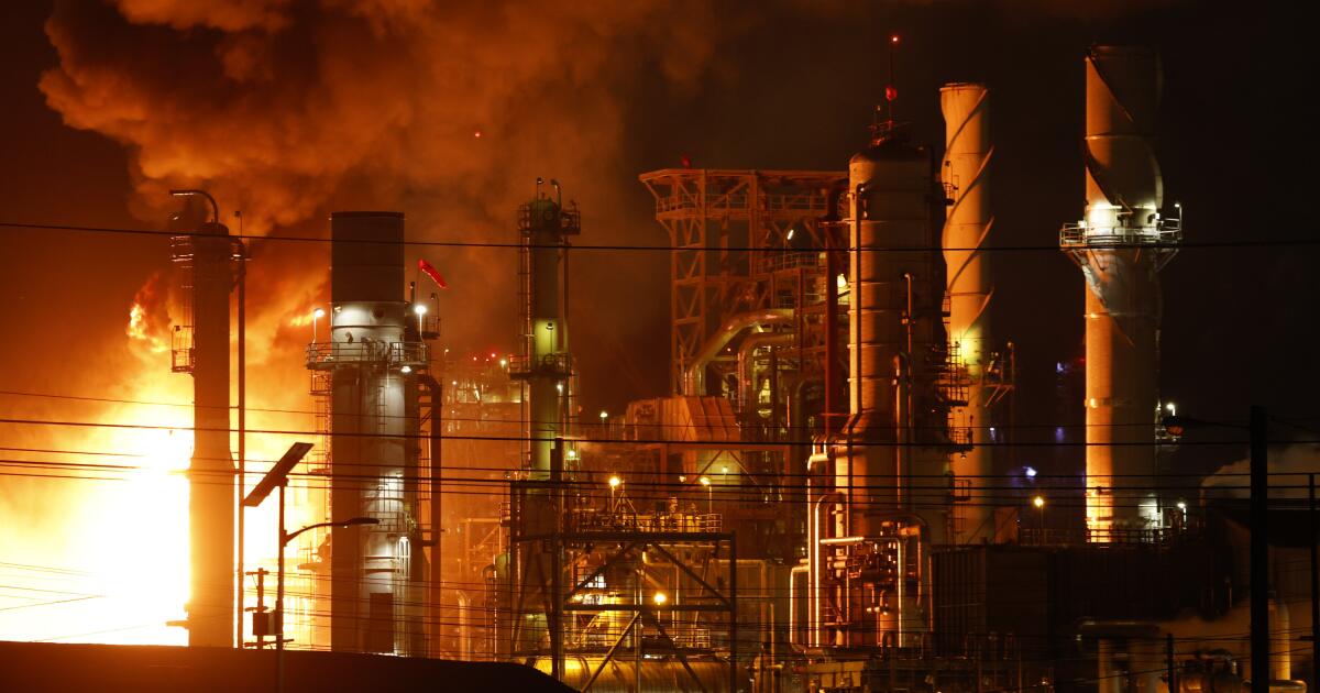 The Chevron fire in El Segundo is an indictment of air quality regulation