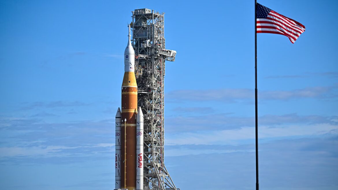 NASA’s new moon rocket moves to the pad ahead of astronaut launch as early as February