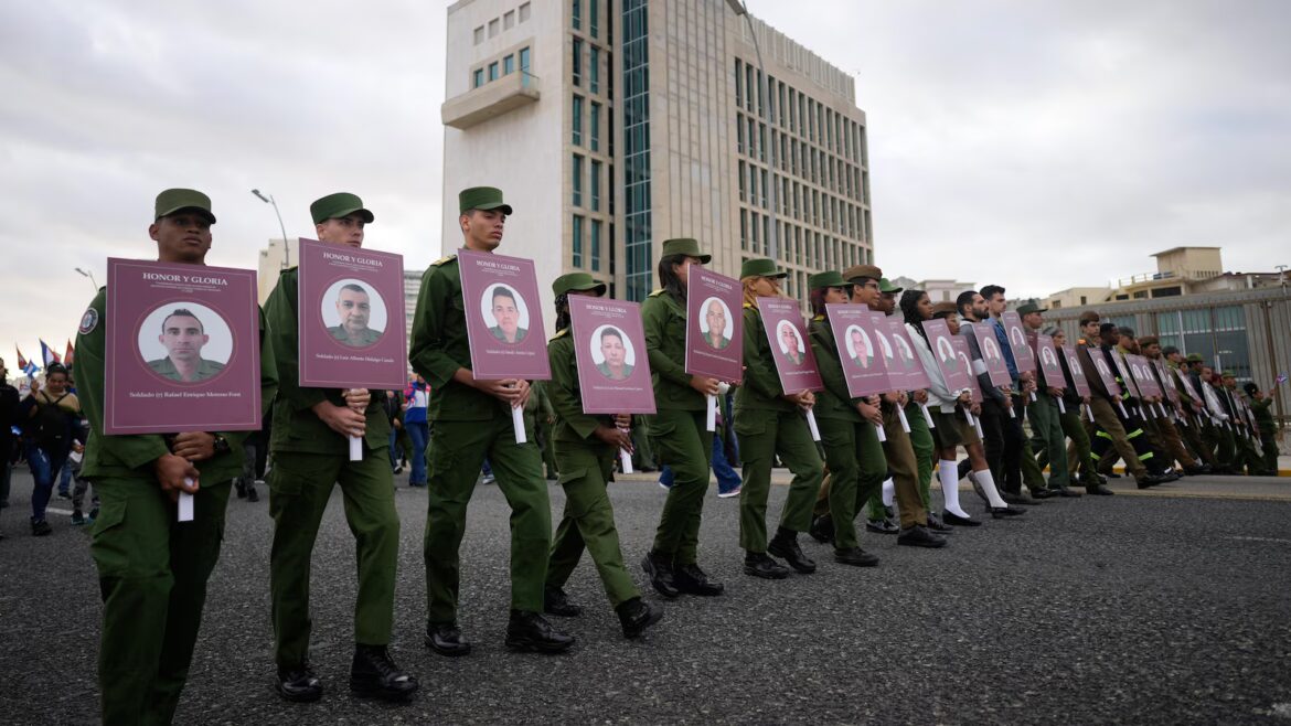 Cuba launches mass demonstration to decry US attack on Venezuela and demand Maduro’s release