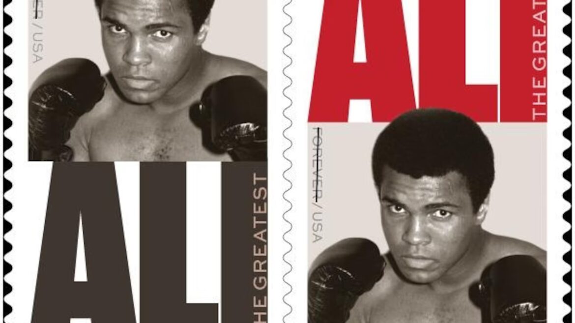 Muhammad Ali will be honored with a commemorative US postage stamp