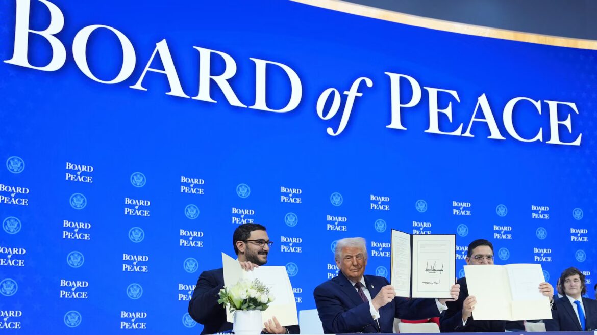 Trump eyes basing his new Board of Peace at a Washington building in legal limbo