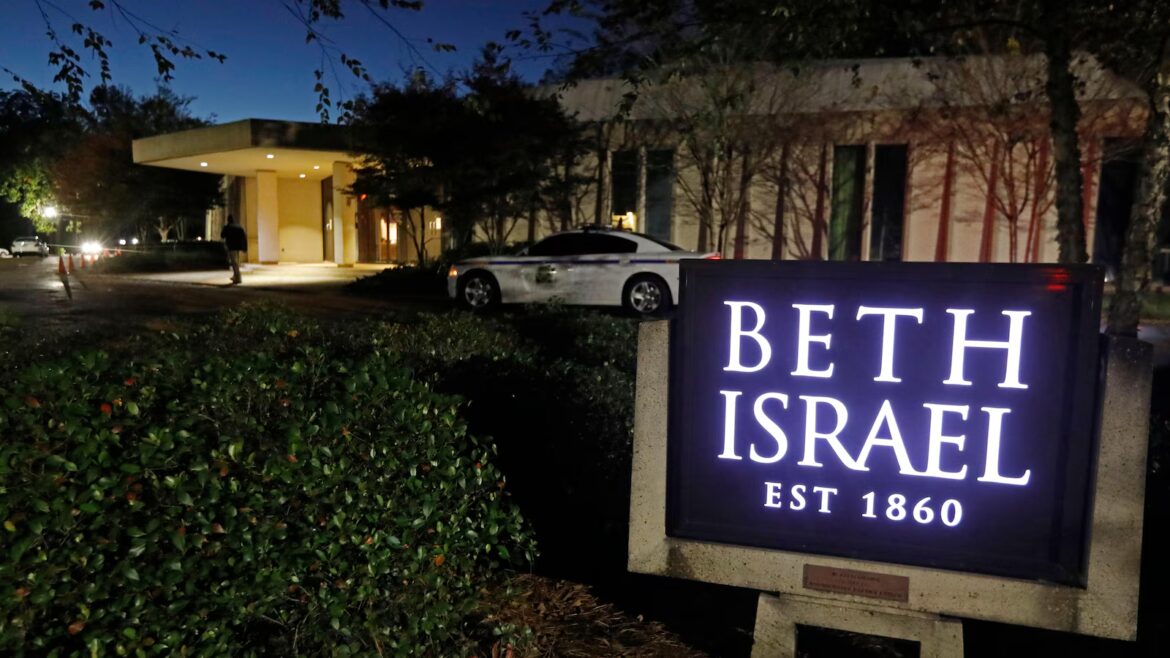 Suspect arrested after fire damages historic Mississippi synagogue