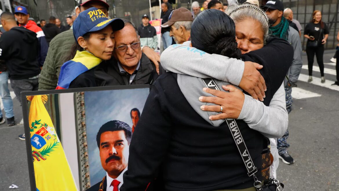 Maduro arrives in US after stunning capture in operation that Trump says will let US ‘run’ Venezuela