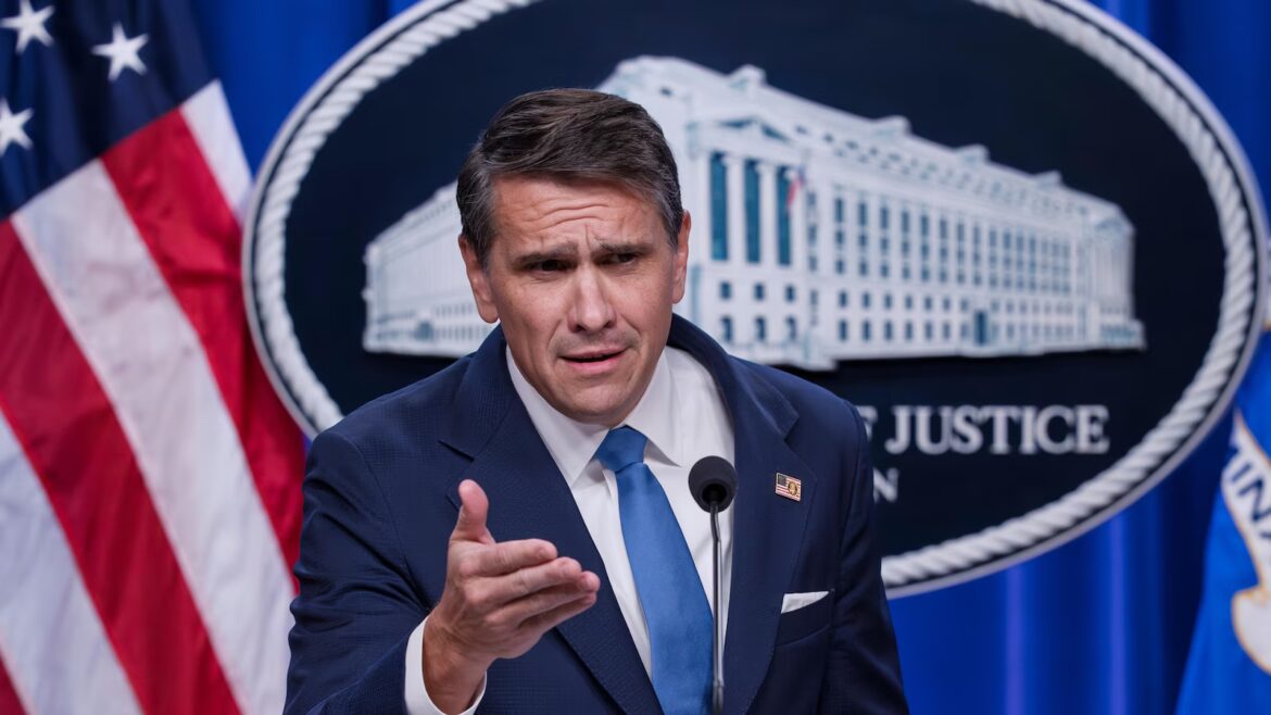 Top Justice Department official plays down chance for charges arising from Epstein files revelations