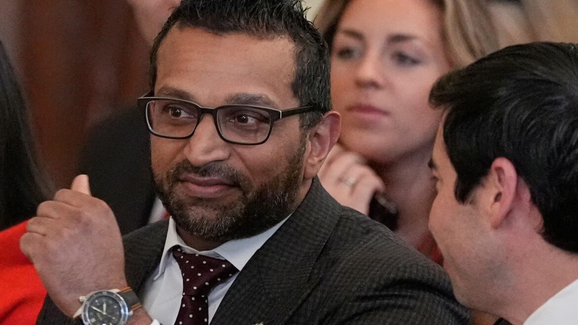 FBI director joins US men’s hockey team in locker room celebration of Olympic gold medal