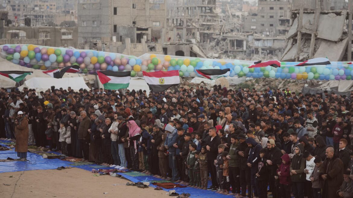 A look at celebrations for Eid al-Fitr around the world, in photos