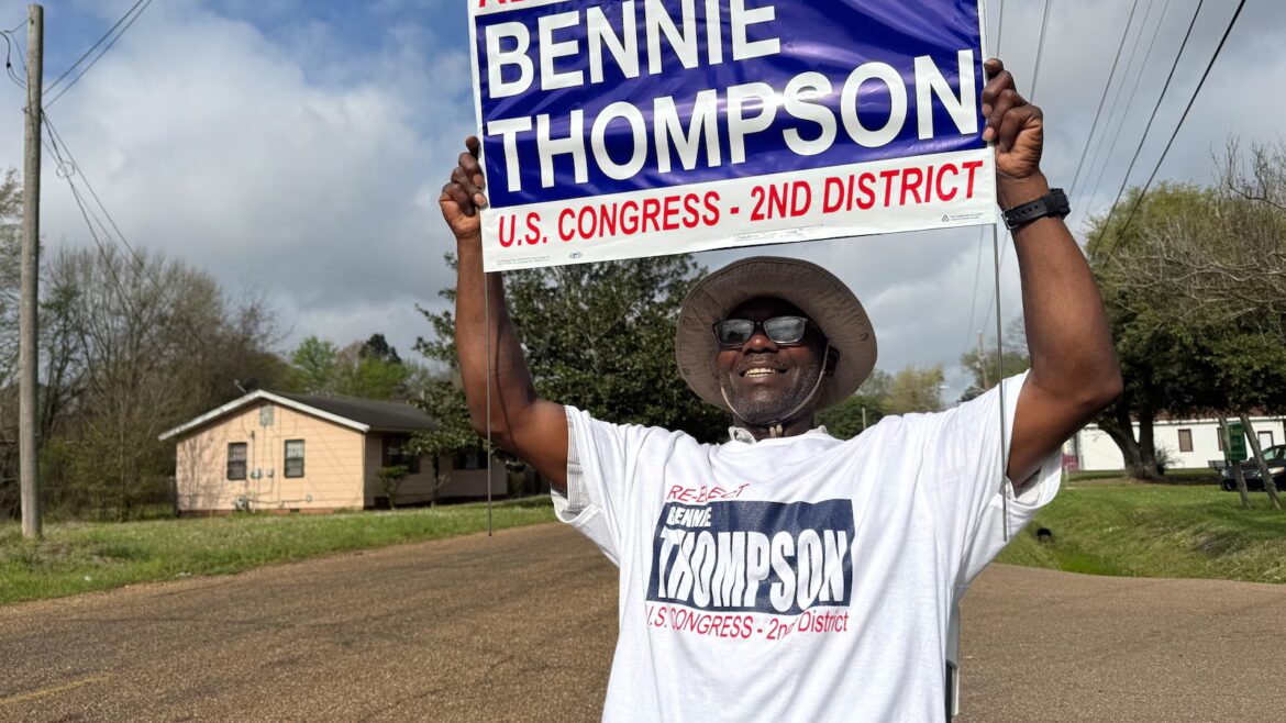 Longtime US Rep. Bennie Thompson defeats young Democratic challenger in Mississippi primary