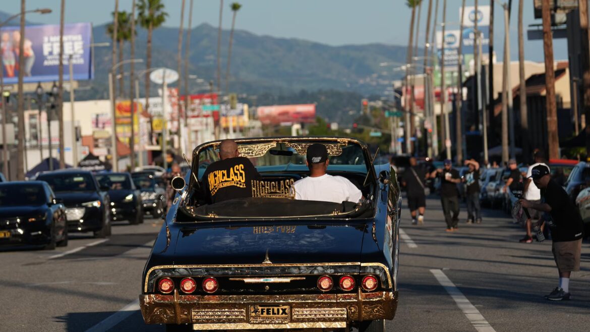 Low and slow meets forever: US postage stamps honor lowrider car culture