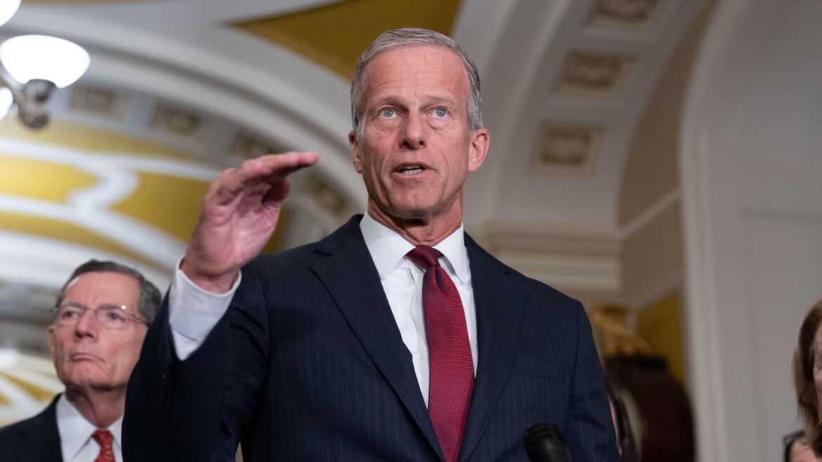 Under pressure from Trump, Republicans plan long talkathon on voting bill