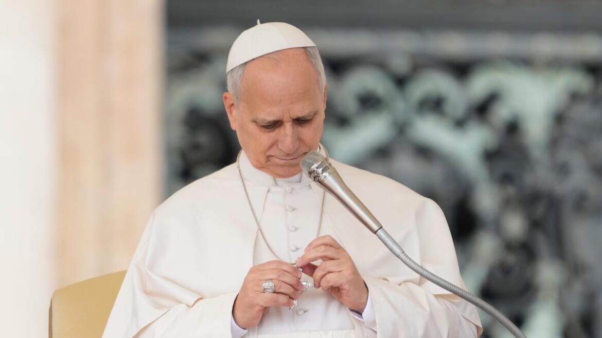 Pope Leo will accept the Liberty Medal in a remote broadcast from Rome