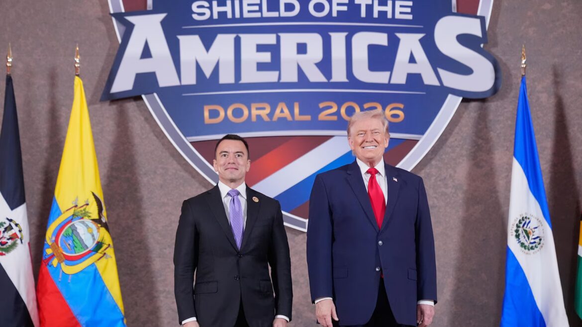 Ecuador readies a major offensive on criminal groups with US logistical support