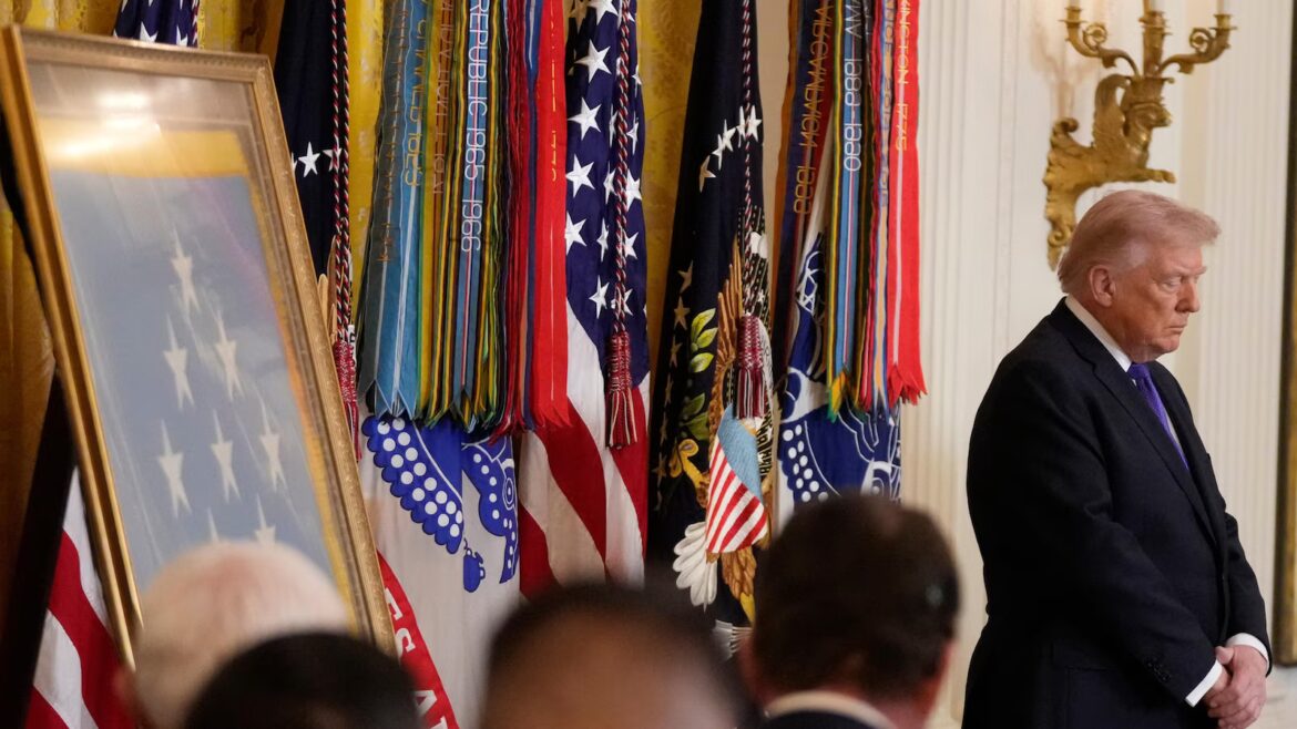 Trump awards the Medal of Honor to 3 US Army service members in a White House ceremony