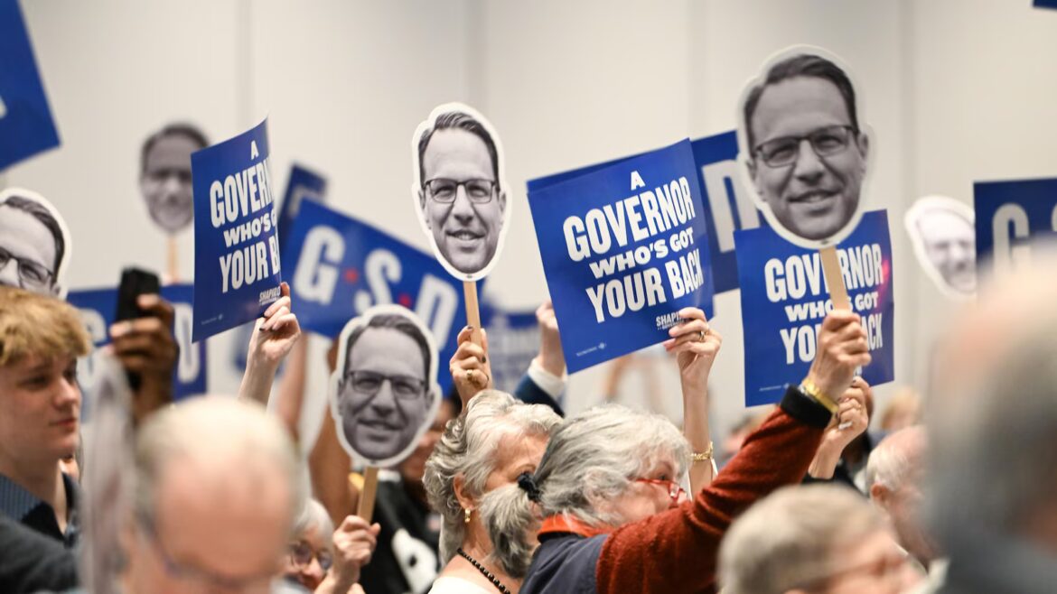 Democrat Josh Shapiro tests political muscle in swing-state Pennsylvania’s midterms