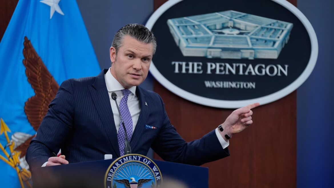 Hegseth says he will allow troops to take personal weapons onto military bases