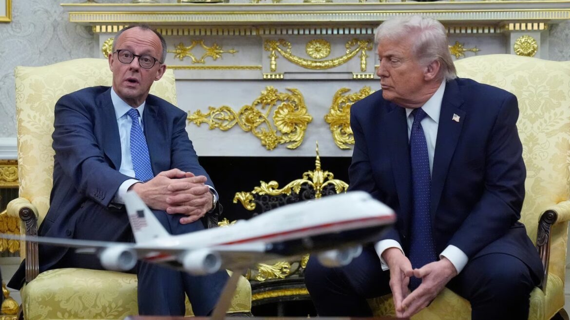 Trump says he is weighing reducing American troop presence in Germany after Iran feud