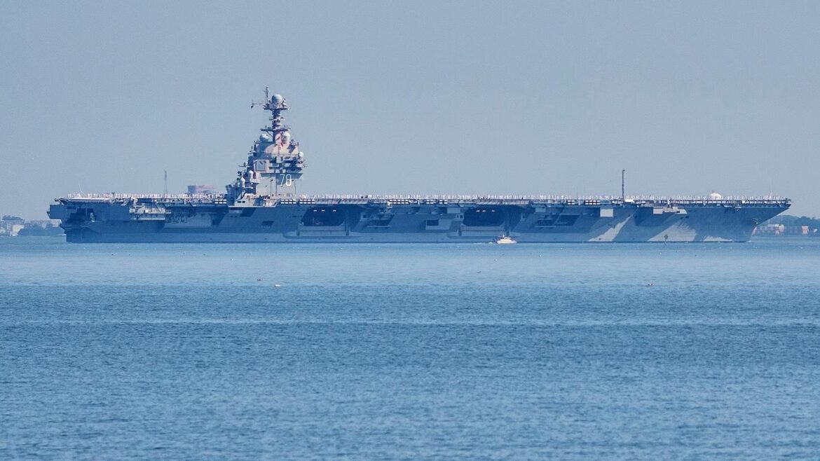 US aircraft carrier breaks record for longest deployment since the Vietnam War
