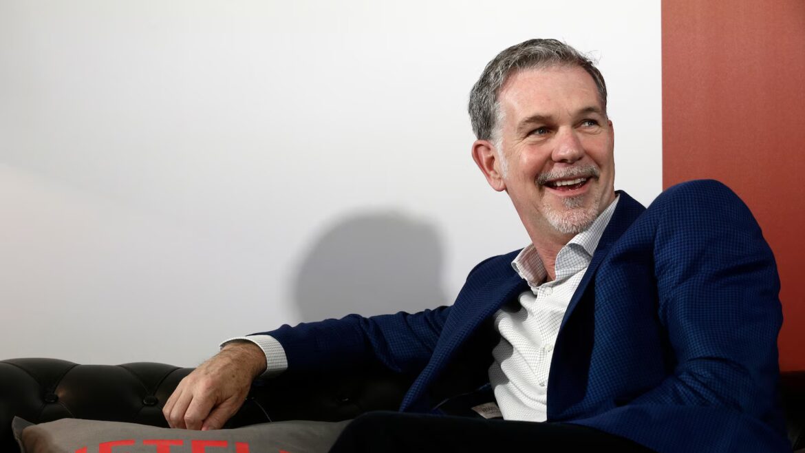 Netflix cofounder and chairman Reed Hastings to step down from board of directors