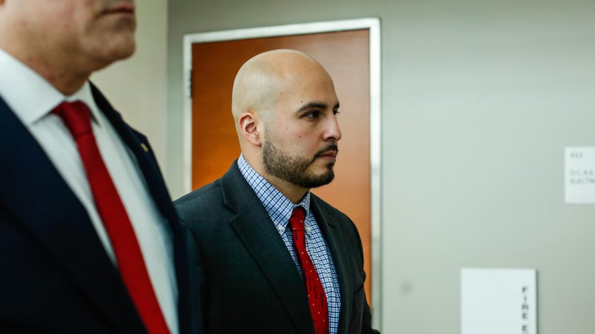 Former NYPD officer faces sentencing in cooler throwing death