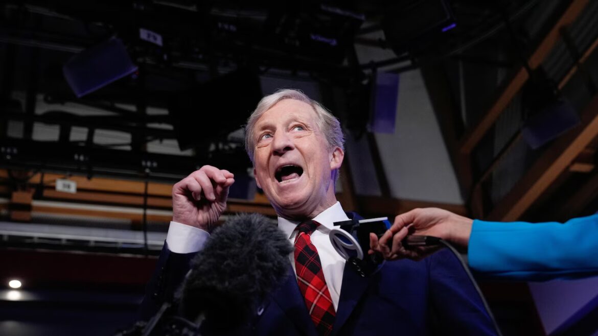 Billionaire Tom Steyer wants to take on the rich in run for California governor