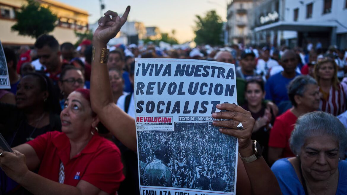 Cuba’s president says island does not wish for US aggression but ready to fight if needed