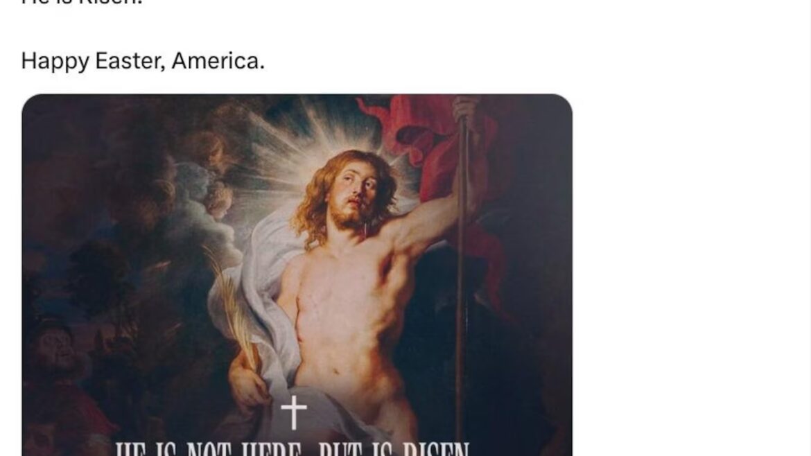 Trump administration agencies post Easter messages celebrating Christ’s resurrection