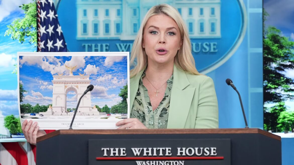 Trump’s plan to build a Triumphal Arch gets a hearing before a key federal agency