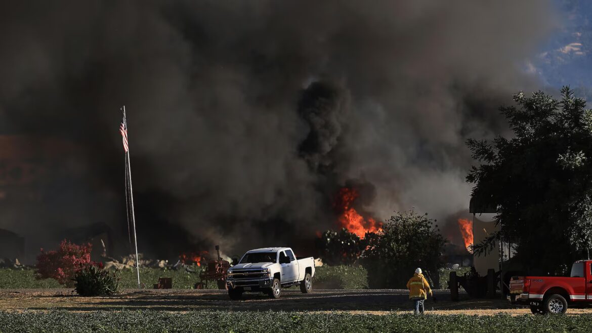 7 arrested in deadly Northern California fireworks warehouse blast