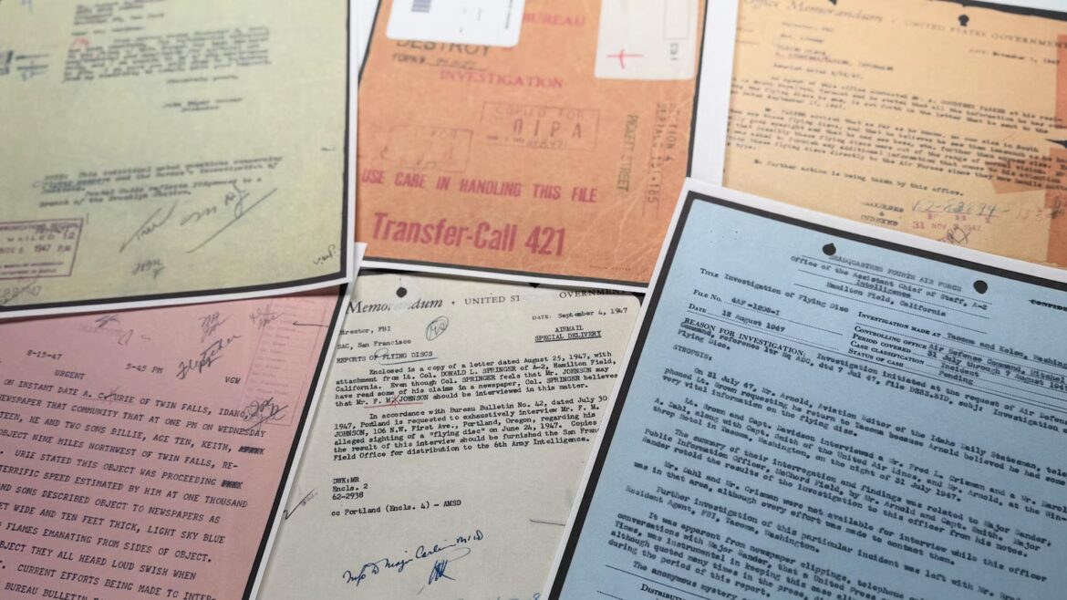 Bright lights and hot orbs: UFO files shed light on sightings but leave interpretation to the public