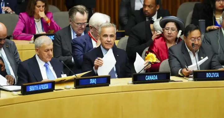Carney’s Davos speech being put in practice at UN, ambassador says – National