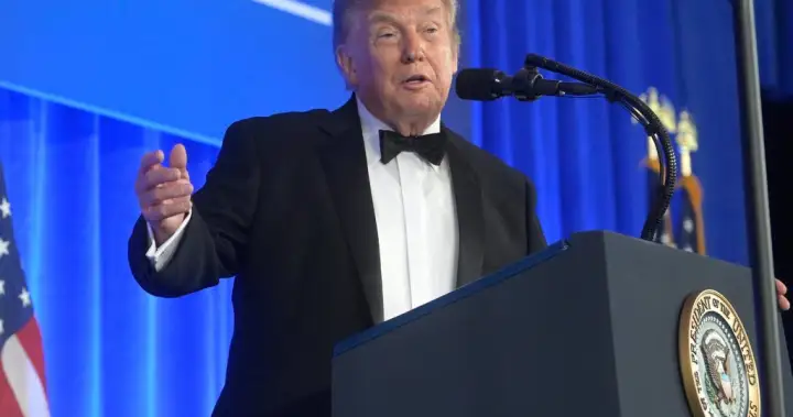Trump says ‘show must go on’ at rescheduled correspondents’ dinner – National