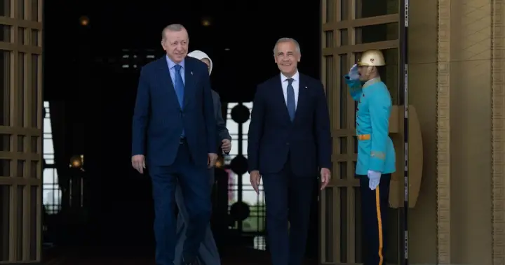 ‘Not what I expected’: Carney gets an engraved gun as gift from Erdoğan – National