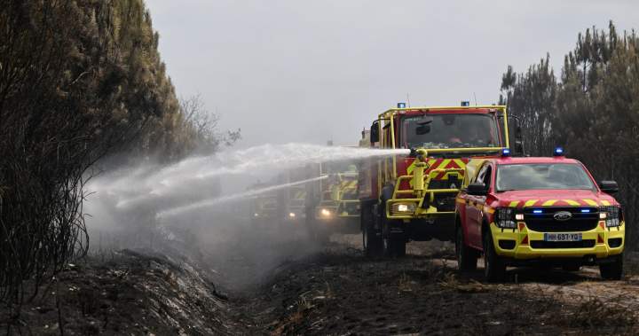 France says huge wildfire no longer growing after 220k evacuations – National