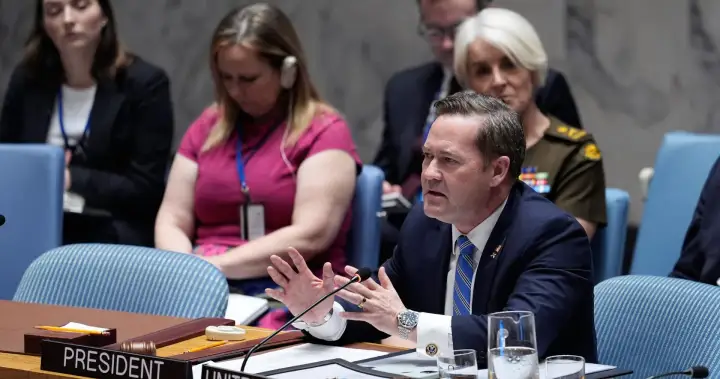 U.S. walks out on UN meeting following France’s human rights criticism – National